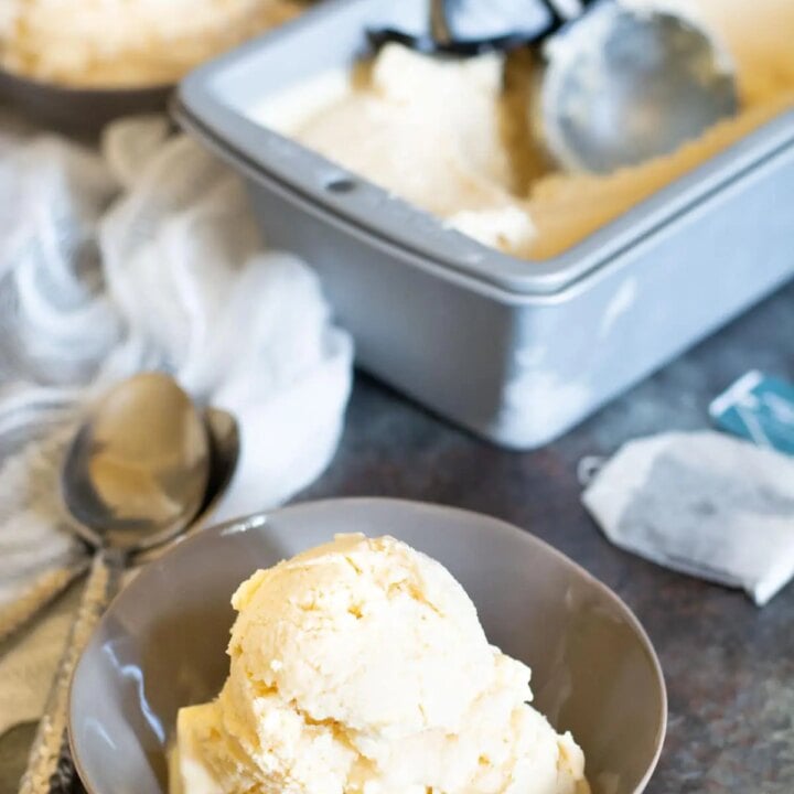 Image for How to Make EASY Earl Grey Tea Infused No-Churn Ice Cream