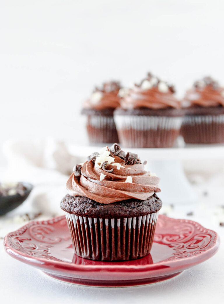 Triple Chocolate Cupcakes - Goodie Godmother